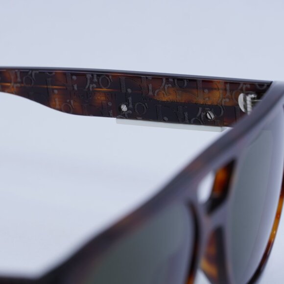 🕶️ New Dior DIORB23 R1I 20C0 Sunglasses - Shiny Red Havana Frame - Picture 6 of 11